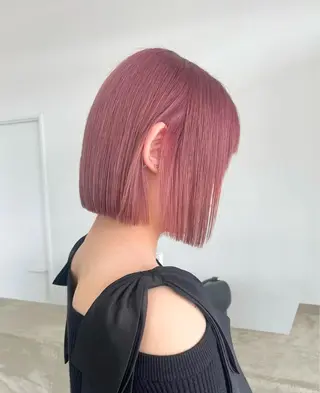 ショート カラー Nought etre 西金沢のヘアスタイル