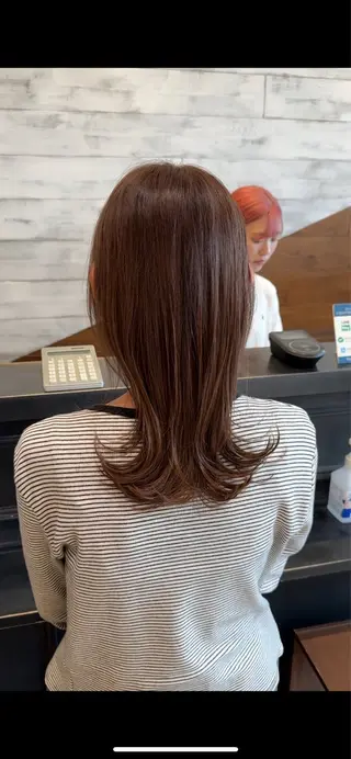 ミディアム ‪広瀬快斗／ツヤ髪 /似合わせカラー🌱のヘアスタイル