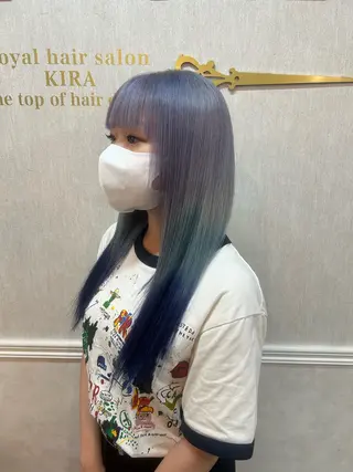 ロング 石井 綾乃のヘアスタイル