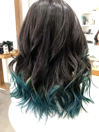 セミロング カラー 🎨 SHIORI🥀のヘアスタイル