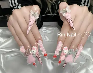 ネイル Rin Nail Shinokuboのネイルデザイン