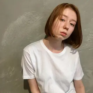 ショート カラー REM 上大岡所属・サトウ .のヘアスタイル