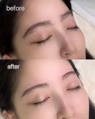 アイブロウ MIZUKI🎀渋谷 束感まつげ/パリエクのマツエク・マツパデザイン