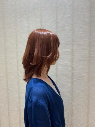 ミディアム Yui ユイのヘアスタイル