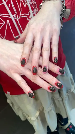 ネイル RICO NAIL所属・RICO Nail パーツつけ放題🌈のネイルデザイン