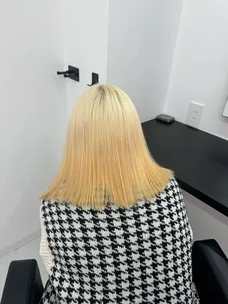 ミディアム EGO所属・ブリーチカラー💖 rukaのヘアスタイル