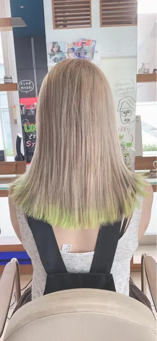 ロング カラー 松戸　kiju オーナースタイリストのヘアスタイル