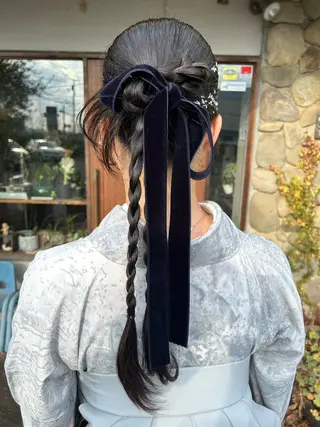 ヘアアレンジ mew所属・林 千春のヘアスタイル