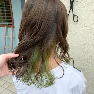 ミディアム カラー RUB-A-DUB所属・橘田 佳樹のヘアスタイル