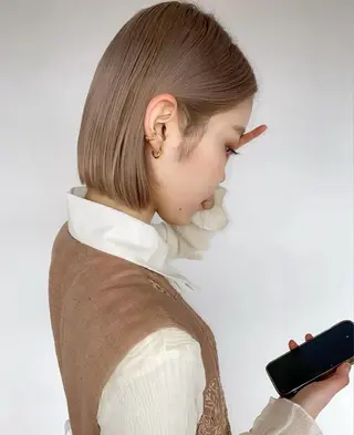 カラー warme𓂂𓂃 fukaのヘアスタイル