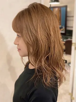 セミロング DILL大通り所属・札幌初コテ巻きパーマ 🍁和田洋🍁のヘアスタイル