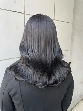 セミロング 【美容室が苦手な方 専問美容室】MIHOのヘアスタイル