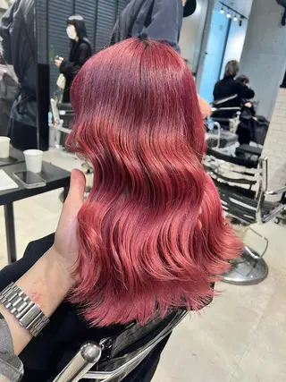 セミロング カラー レイヤー/透明感 カラー🌿KANTAのヘアスタイル