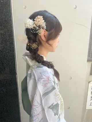 ロング カラー ヘアアレンジ 野町好花 レイヤー/髪質改善のヘアスタイル