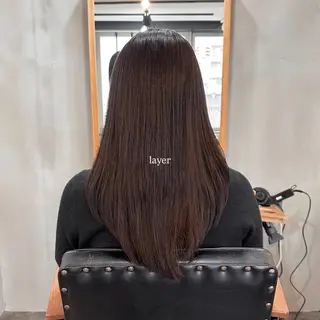 セミロング カラー makoto / 韓国風ヘア🎀🪄︎のヘアスタイル