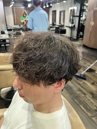 パーマ HAIR SALON M Fe's 池袋所属・✨️メンズパーマ✨️ 水村 啓人のヘアスタイル