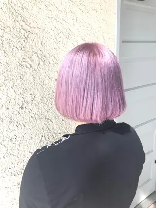 ショート カラー 💓シールエクステ ルミエールのヘアスタイル