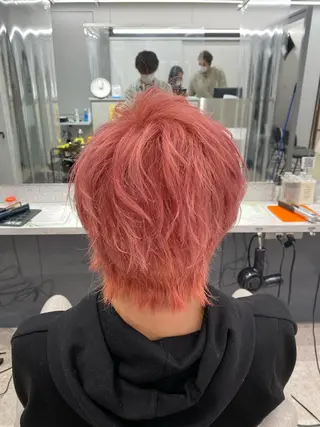 ショート カラー パーマ ヘアアレンジ メンズ キッズ ネイル マツエク・マツパ 京都レイヤーカット/ 縮毛矯正/羽柴りくのヘアスタイル