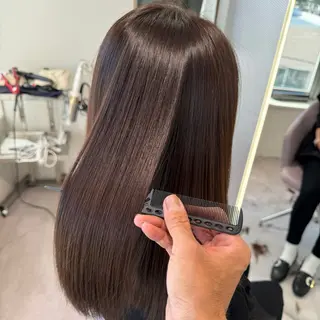 セミロング 森 隆秀/韓国ヘアのヘアスタイル