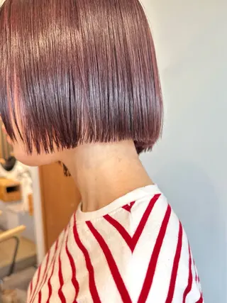 ショート sea by luvismけやき通り2号店所属・ボブ/ショート/ 縮毛矯正/岸本恭明のヘアスタイル