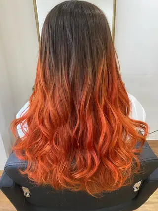 ロング 【.ico】心斎橋/ ウルフ/飛田ゆうきのヘアスタイル