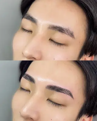 メンズ アイブロウ Beauty studio Coa所属・𝐎. 𝐲𝐮-𝐫𝐢の眉毛・アイブロウイメージ