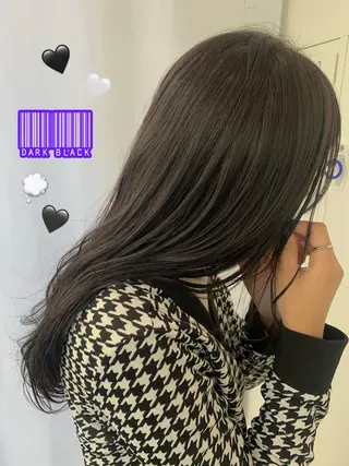 セミロング カラー Kana 🍋 ハイトーン【高円寺】のヘアスタイル