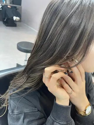 ロング カラー Reb_keiji 👑小倉圭司のヘアスタイル