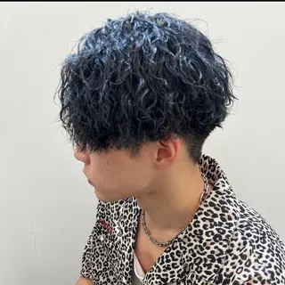ショート カラー パーマ メンズ パーマ職人 Mizukiのヘアスタイル