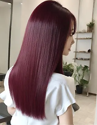 ロング カラー ブリーチなし/カラー 専門店ASOBIのヘアスタイル