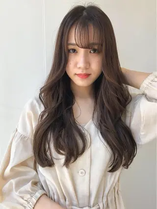 ロング カラー 韓国ヘア×髪質改善 /yoshikaのヘアスタイル