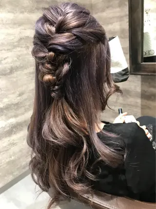 セミロング カラー 🫟Blanco🫟 Color&Careのヘアスタイル