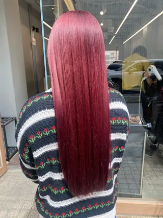 ロング カラー 🐾Libero🐾 柏　KONOMIのヘアスタイル