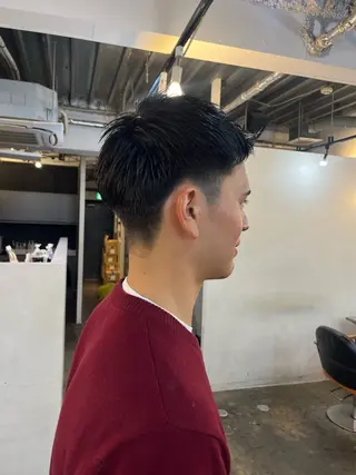 メンズ ブリーチ/ハイトーン ボブ🐥HIYORIのヘアスタイル