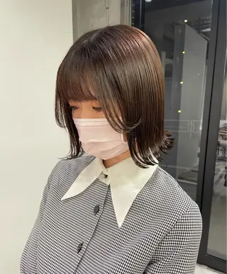 ショート 銀座／レイヤーカット 🤍内野すみれのヘアスタイル