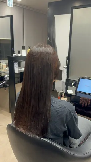 ロング カラー 池田 龍生のヘアスタイル