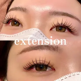 マツエク・マツパ MODEk's TESORO柿崎流依のマツエク・マツパデザイン