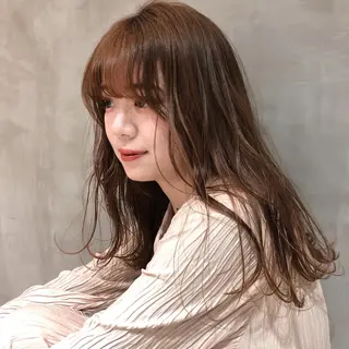 ロング カラー パーマ Hair Factory FREE FLAP所属・🌿FREE FLAP　小林奏音のヘアスタイル