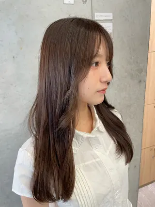 ロング カラー Toiro 横浜所属・🎀レイヤー/パーマ カラー/ai🎀のヘアスタイル