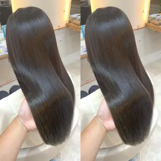 ロング カラー ブリーチ無しダブル カラー🦕まどかのヘアスタイル