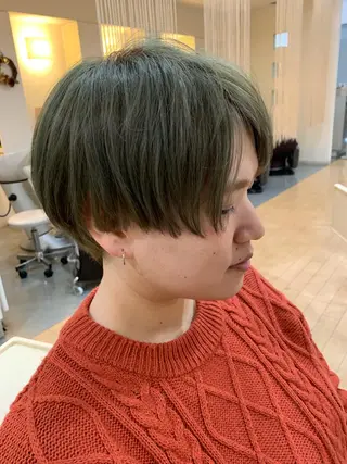 ショート 美容しょうへいの店所属・吉川 茉由子のヘアスタイル