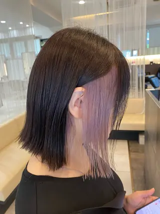 ショート カラー GISEL 小倉のヘアスタイル