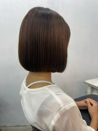 ショート 顔まわりレイヤー/ bob及川亜沙美のヘアスタイル