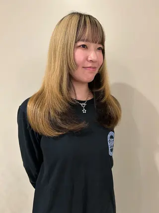 セミロング 矢場町/酸性ストレー ト/髪質改善/リオのヘアスタイル