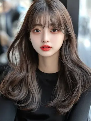 ミディアム カラー Roi ofGiseLのヘアスタイル