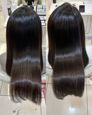 ロング 高橋 佑のヘアスタイル