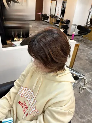 ショート 🌙透明感カラー／ 丁寧施術｜松本のヘアスタイル