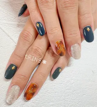 ネイル tRING＊ しいの木台のネイルデザイン