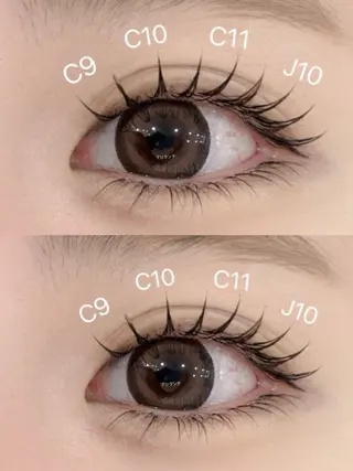 マツエク・マツパ 🌹ブリランテ🌹 大人気店のマツエク・マツパデザイン