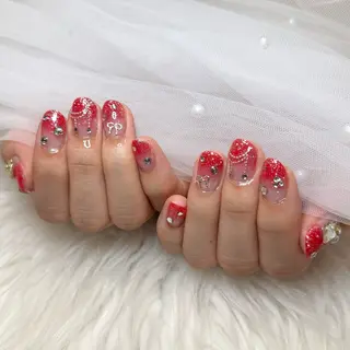 ネイル パラジェル/フィルイン　Oasisネイル相模大野所属・natsuki 🦊🩶のネイルデザイン